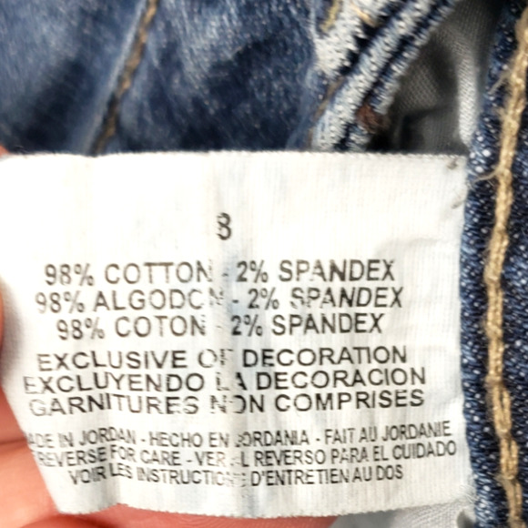 NINE WEST JEANS Women's Light Blue Wash West End Mid-Rise Bootcut Jeans Size 8 - Picture 7 of 10